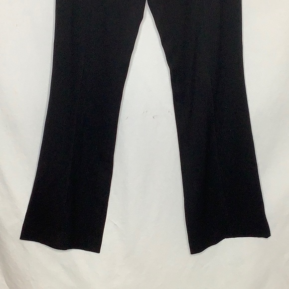 Elie Tahari Lightweight Wool Blend Trouser Pants With Patent Leather Trim Size 4 - Picture 5 of 15